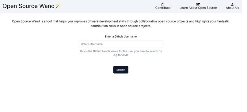 Open Source Wand – screenshot 1