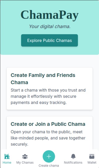 ChamaPay – screenshot 1