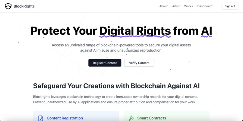 Blockrights – screenshot 1