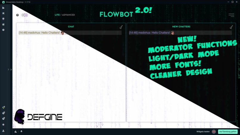 Defgine Flowbot – screenshot 3