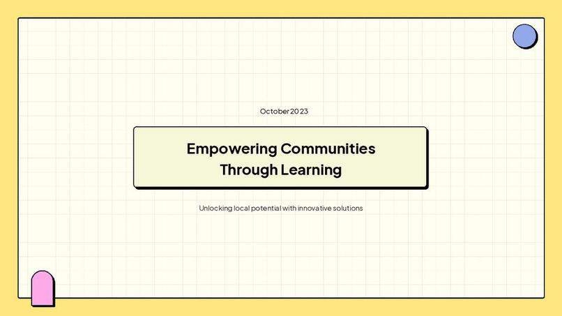 Community Learning Hub – screenshot 1