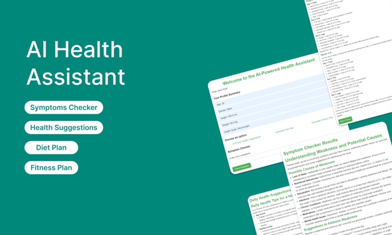 AI Health Assistant – screenshot 1