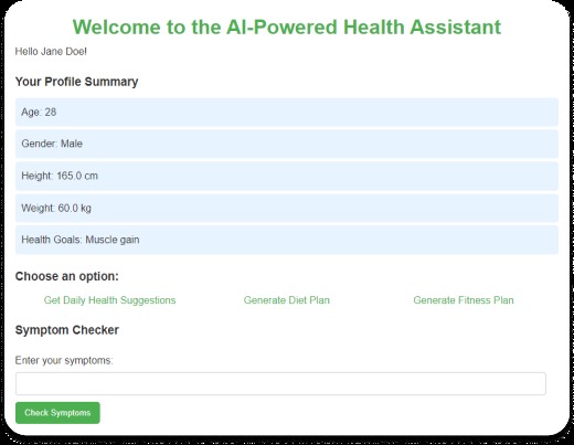 AI Health Assistant – screenshot 3