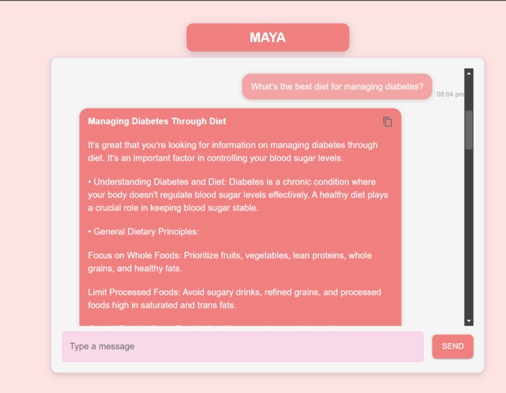 EmpowHER  – screenshot 2