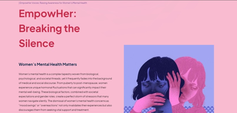 EmpowHER  – screenshot 5