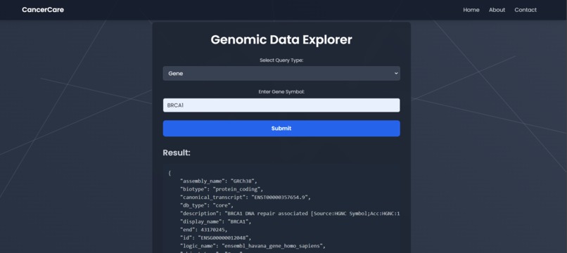 CancerCare – screenshot 3
