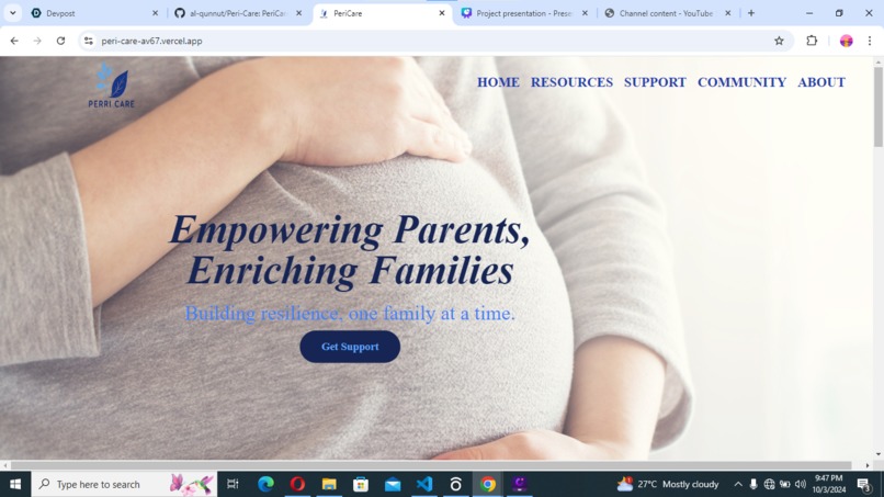 PeriCare – screenshot 1