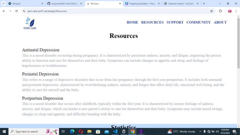 PeriCare – screenshot 2