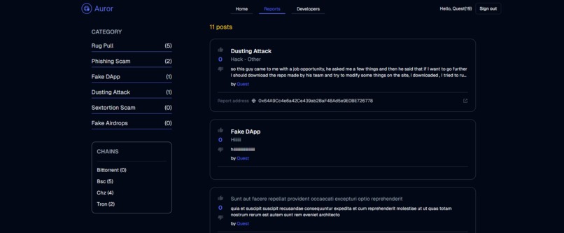 Auror – screenshot 2