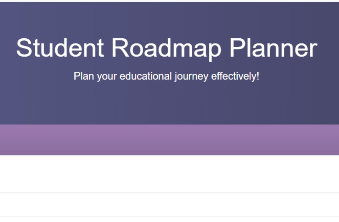 Student Roadmap Planner – screenshot 1