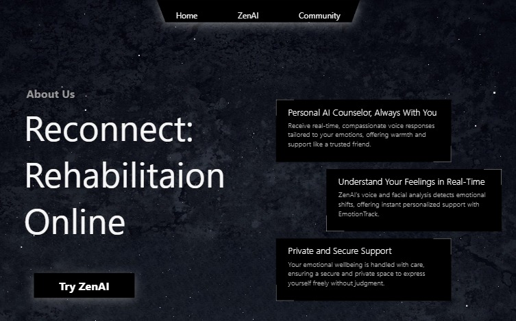 Reconnect: Rehabilitation Online – screenshot 1