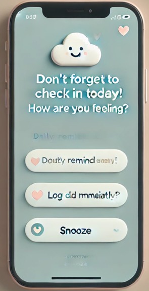 Mental Health Monitoring and Support System – screenshot 1