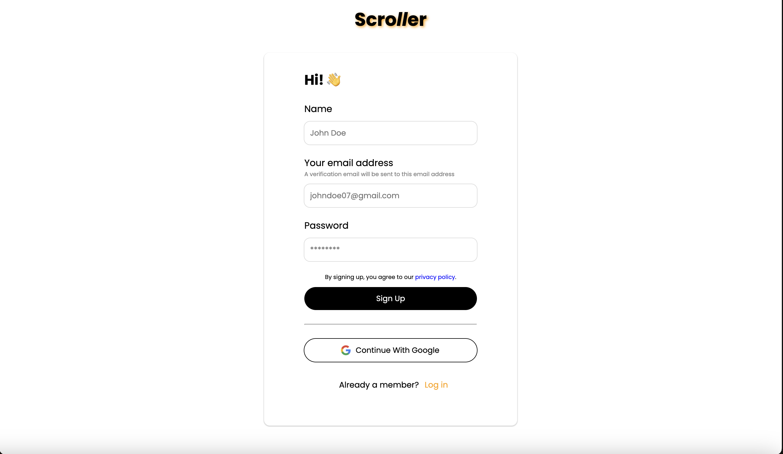 Scroller First - pzs1sav