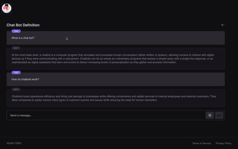 AI-Powered chat – screenshot 1