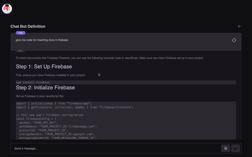 AI-Powered chat – screenshot 3