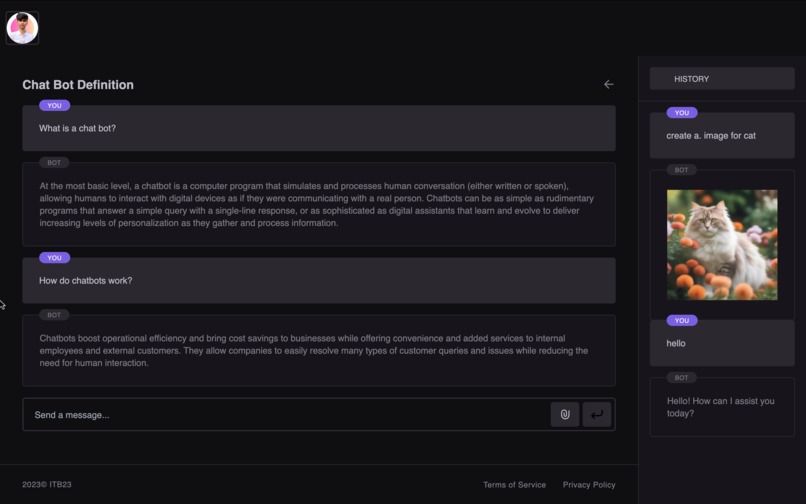 AI-Powered chat – screenshot 2