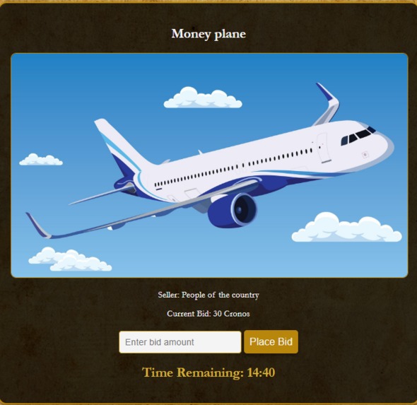 Auctioneer – screenshot 1