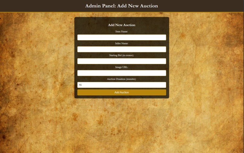 Auctioneer – screenshot 5