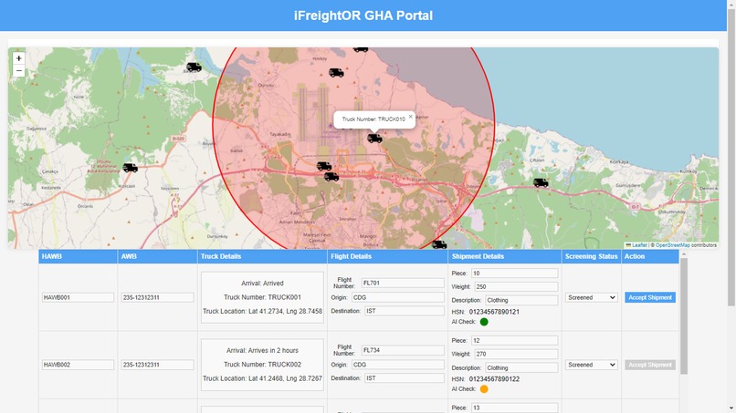 iFreightOR by IBS Software – screenshot 1