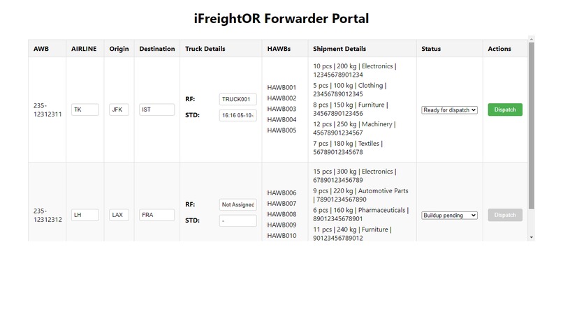 iFreightOR by IBS Software – screenshot 2