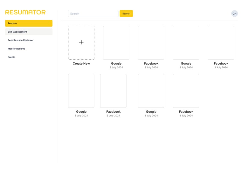 Resumator – screenshot 4