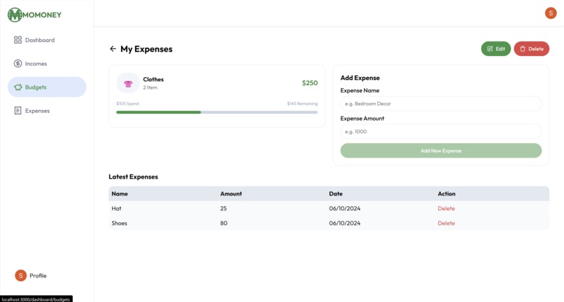 MOMONEY – screenshot 7