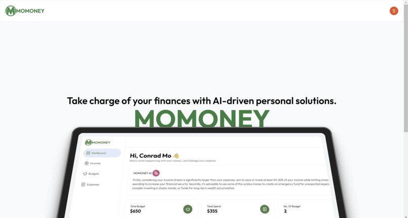 MOMONEY – screenshot 1