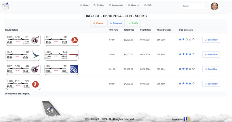 Co-Freight – screenshot 2