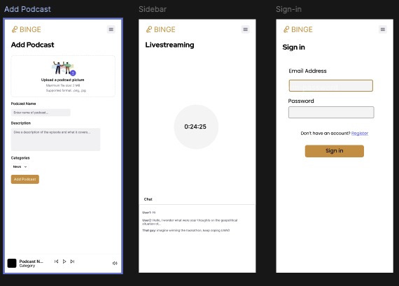 BINGE – screenshot 4