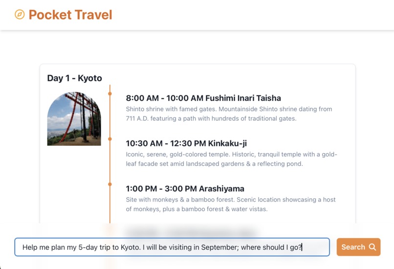 Pocket Travel – screenshot 1