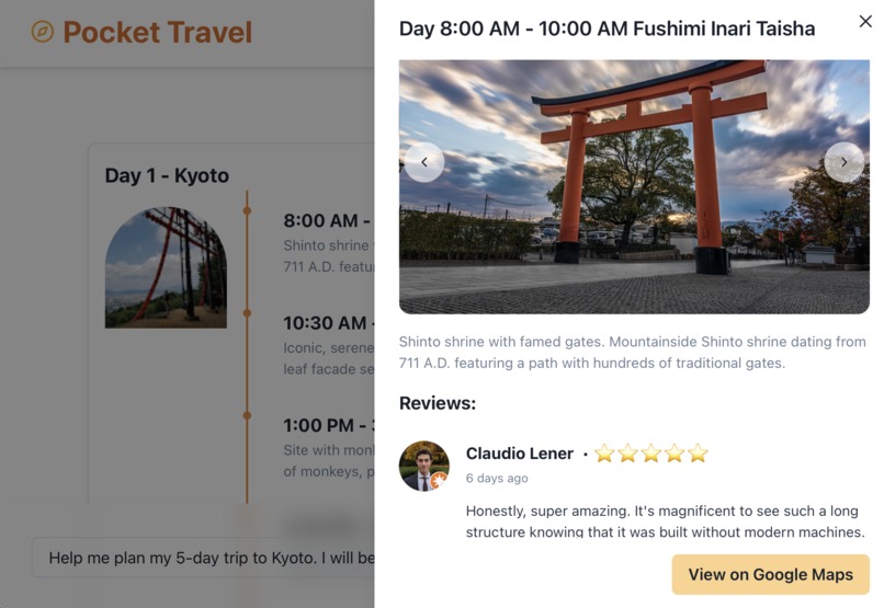 Pocket Travel – screenshot 2