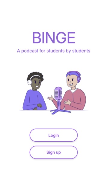 BINGE – screenshot 1