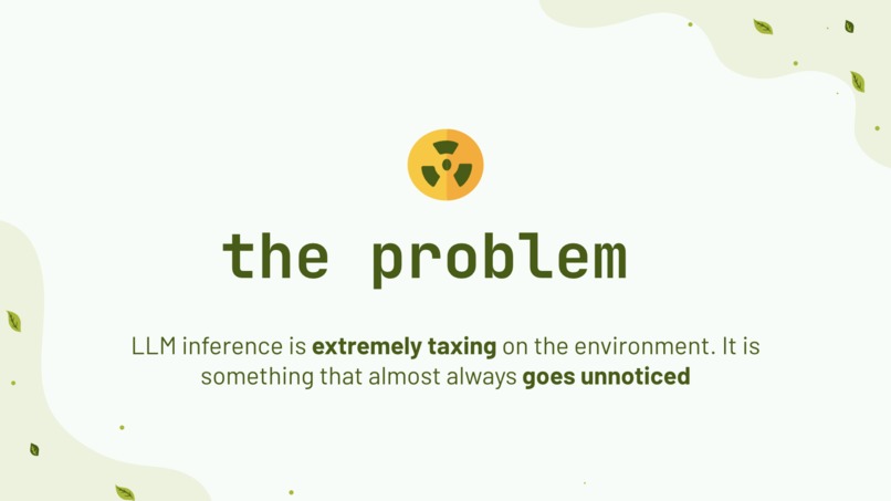 SustainLLM – screenshot 2