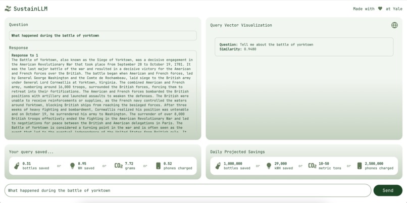 SustainLLM – screenshot 4