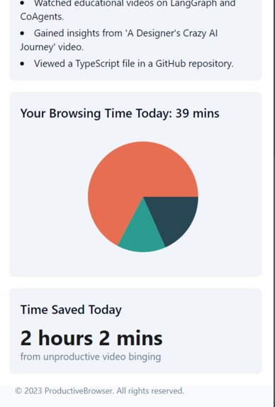 ProductiveBrowser – screenshot 2