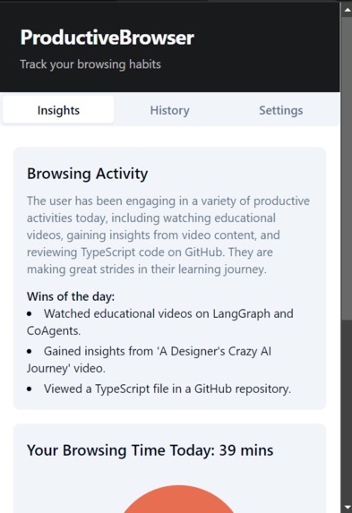ProductiveBrowser – screenshot 3