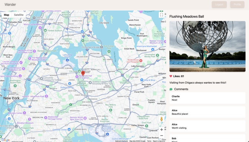 Wander – screenshot 2