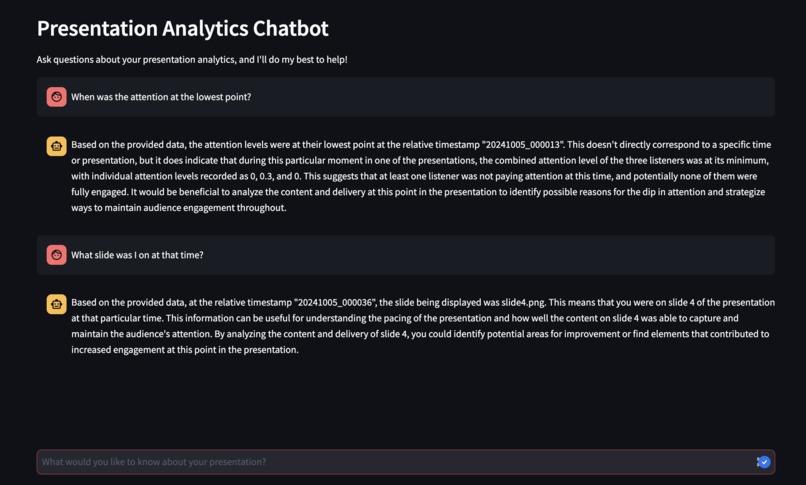 TEAiCH - Youtube-like analytics for presentations – screenshot 2