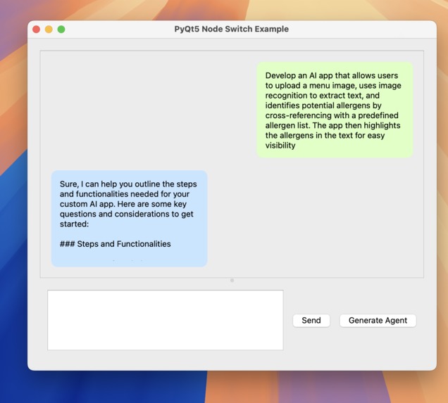 ai agent builder  – screenshot 1