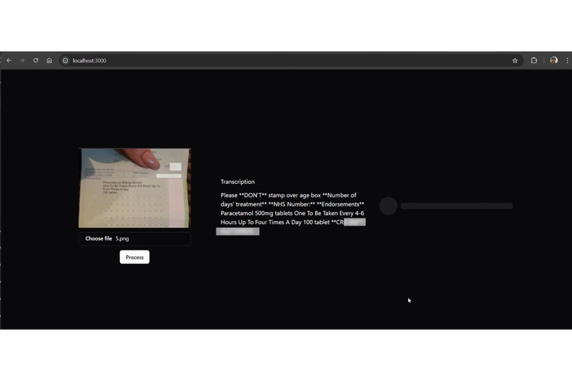Rx2Label – screenshot 2