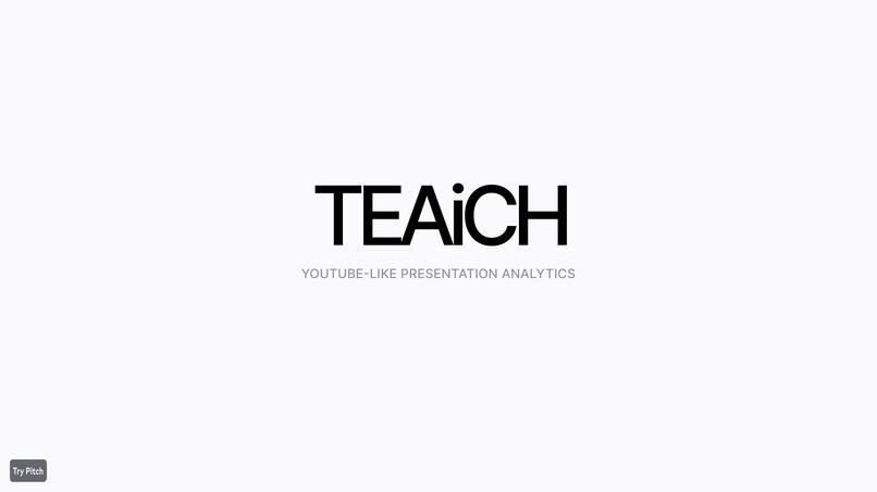 TEAiCH - Youtube-like analytics for presentations – screenshot 3
