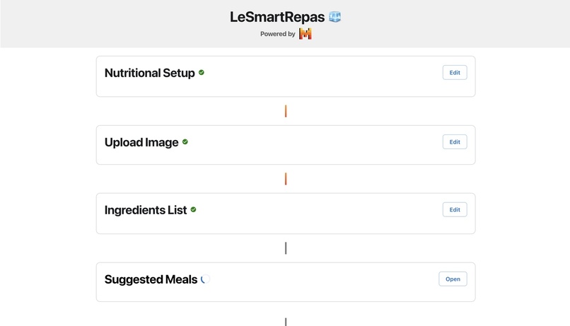 LeSmartRepas – screenshot 1