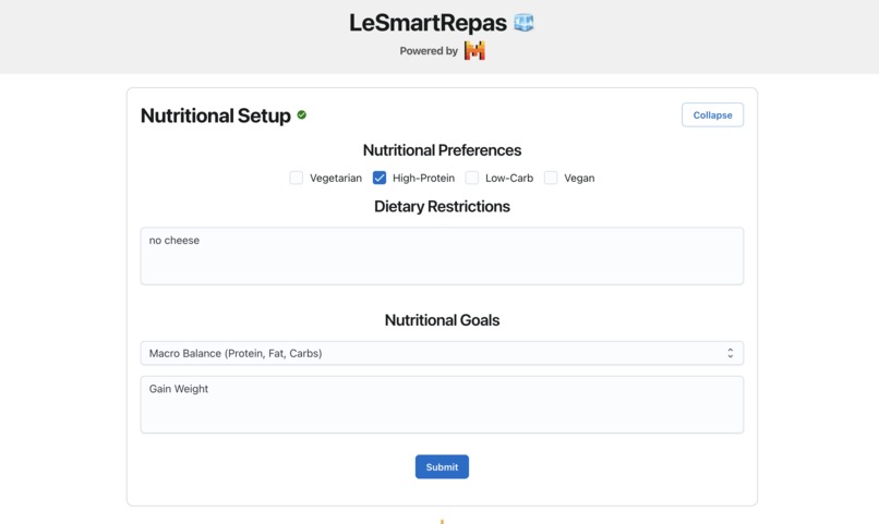 LeSmartRepas – screenshot 3
