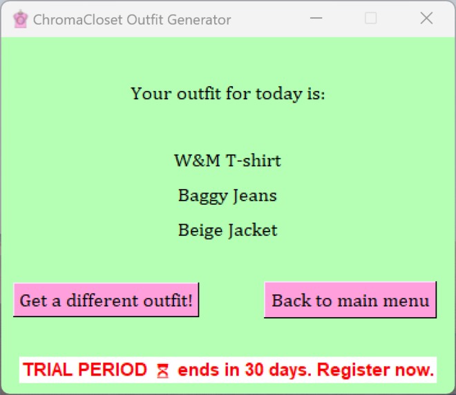 ChromaCloset – screenshot 3