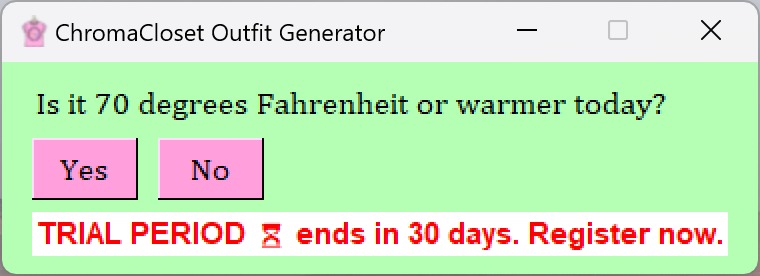 ChromaCloset – screenshot 2