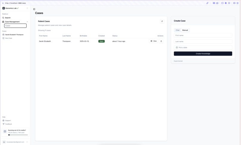 Human Debug - AI for genomics – screenshot 2