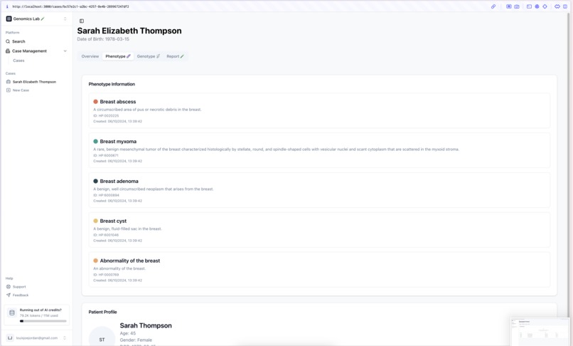Human Debug - AI for genomics – screenshot 5