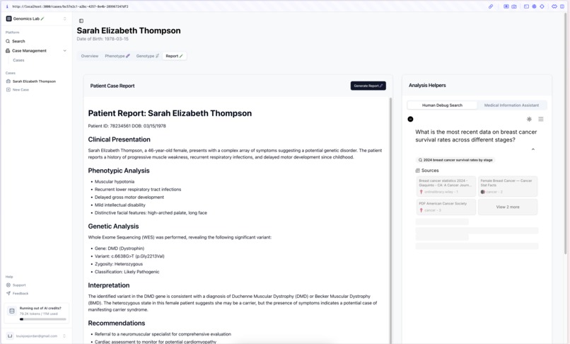 Human Debug - AI for genomics – screenshot 7