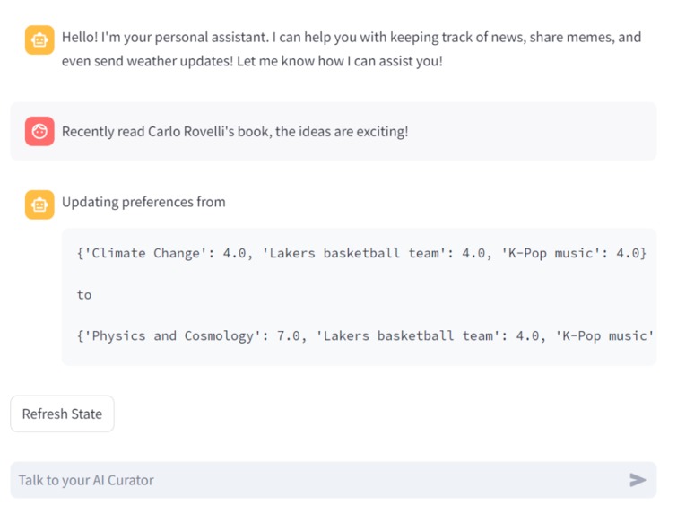 Fred = AI Curator – screenshot 1