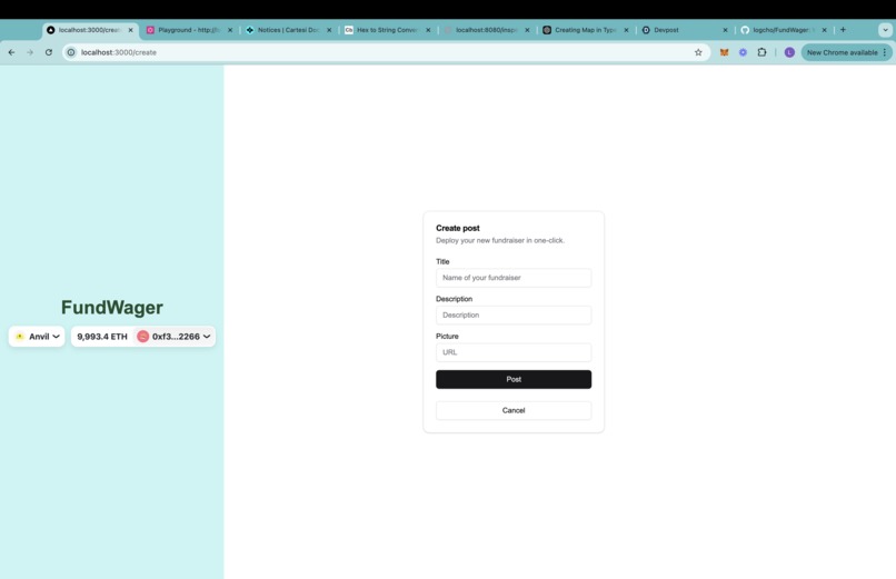 FundWager – screenshot 1